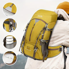 Large Capacity Hiking Backpack Waterproof Lightweight Bag