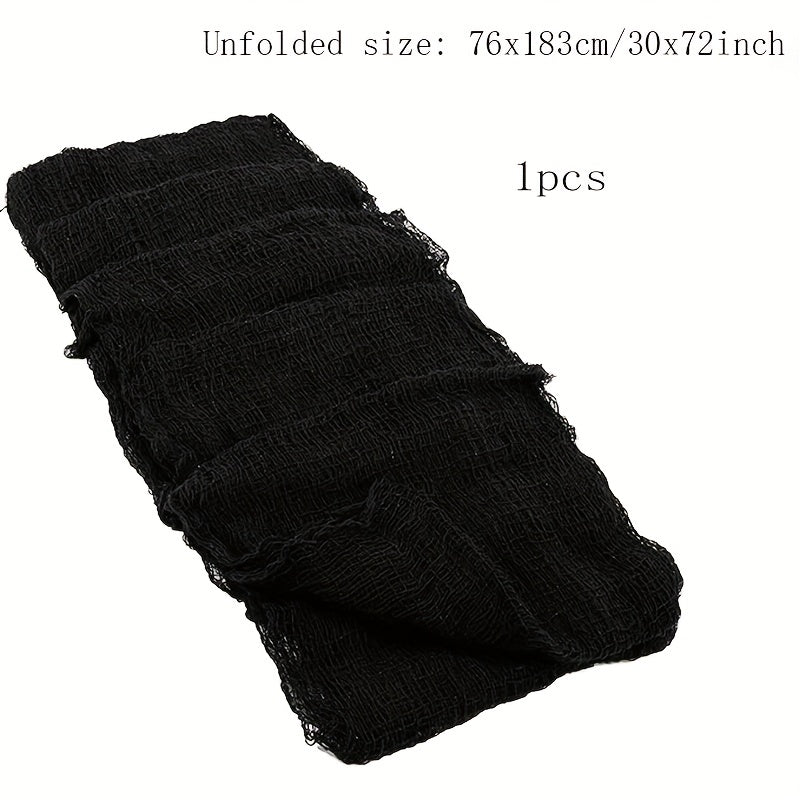 Spooky Creepy Cloth Fabric Halloween Decoration - 30x72inch Size