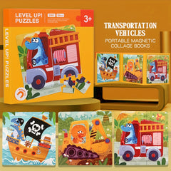 Parent Child Jigsaw Puzzles 3-in-1 Learning Toys for Family Activity