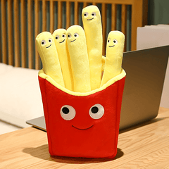 French Fries Plush Stuffed Toy Sofa Pillow Car Accessories