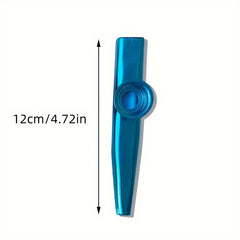 3pcs Metal Kazoo Set for Halloween Christmas Orff Percussion Instruments