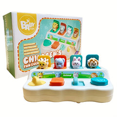 Pop up Switch Box Hide and Seek Puzzle Toy