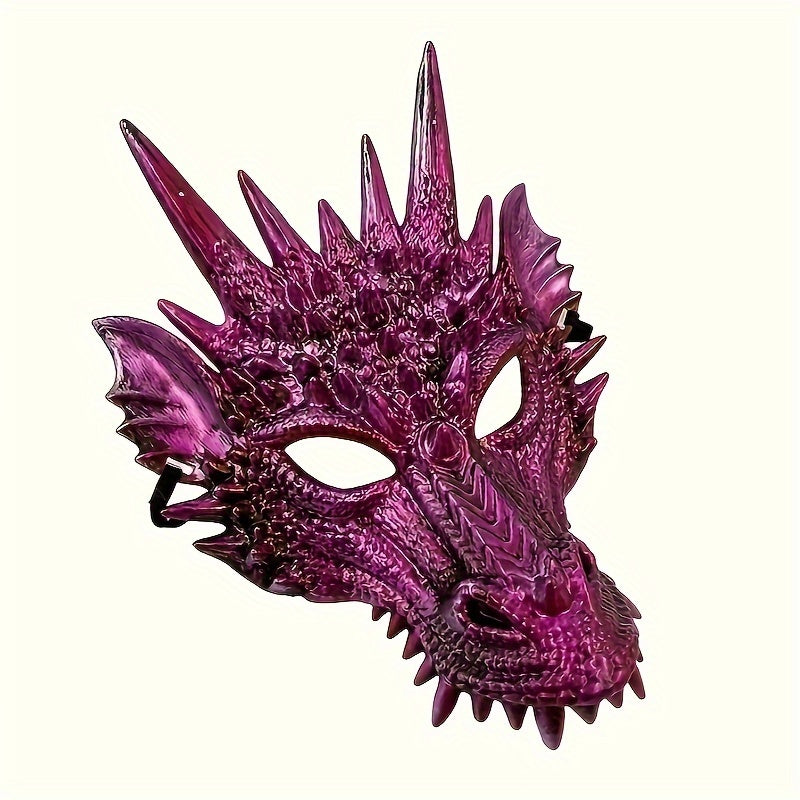 Dragon Head Mask Machine Washable for Festive Celebrations