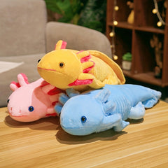 Hexagonal Dinosaur Doll Axolotl Plush Toy Gift Boys Girls