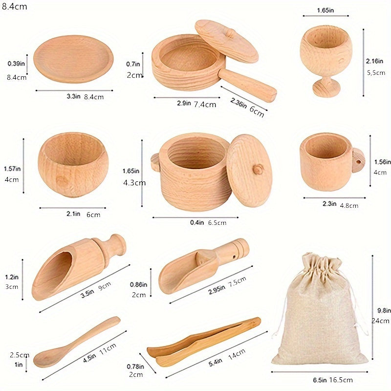 Deluxe Sensory Interactive Kitchen Game Toy Set