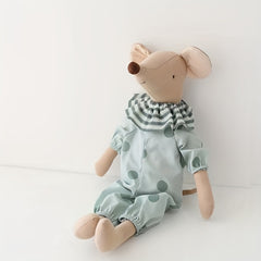 Baby Mouse Plush Toy Stuffed Animal Rat w/ Clothes Halloween Christmas