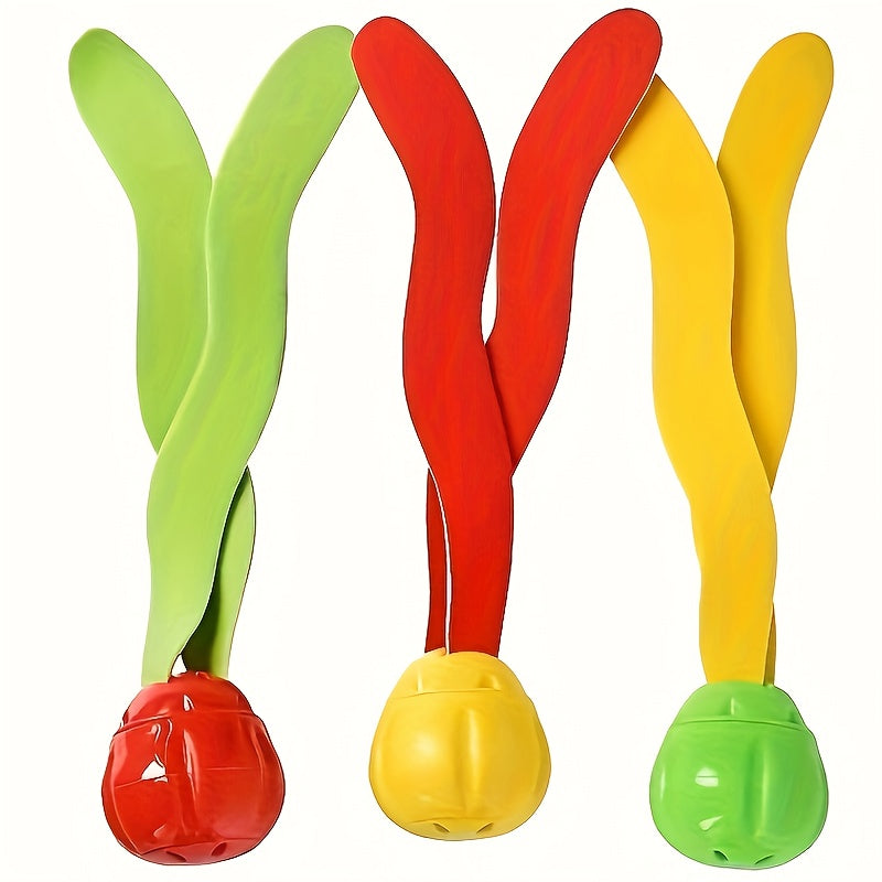 3 Pack Diving Swimming Toys Set Underwater Water Grass Toys
