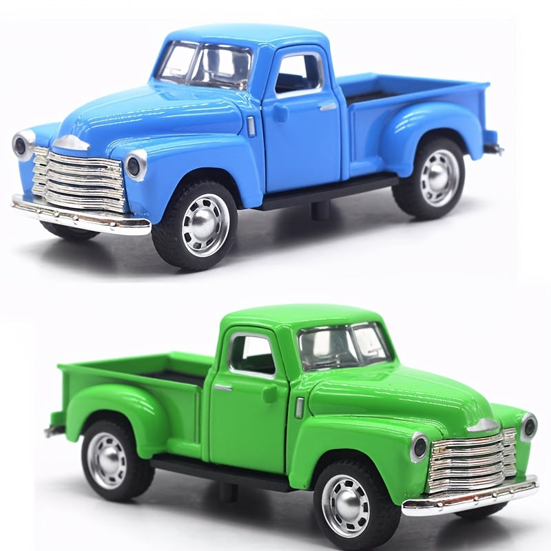 Alloy Vintage Truck Model Kids Toys Parts Huili Car Model Boy Toy