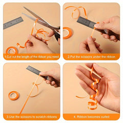 10pcs Metallic Curling Ribbon 1.5 Wide Assorted Colors for Christmas Gift Wrappi