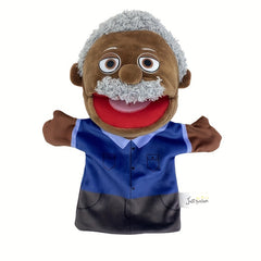 Interactive Hand Puppets with Movable Mouths - Plush Toys