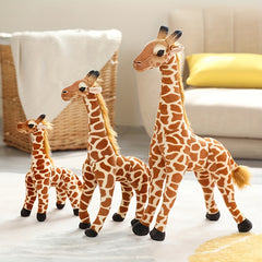 Tall Giraffe Stuffed Animal Plush Toy Soft Squeezable Lifelike Gift