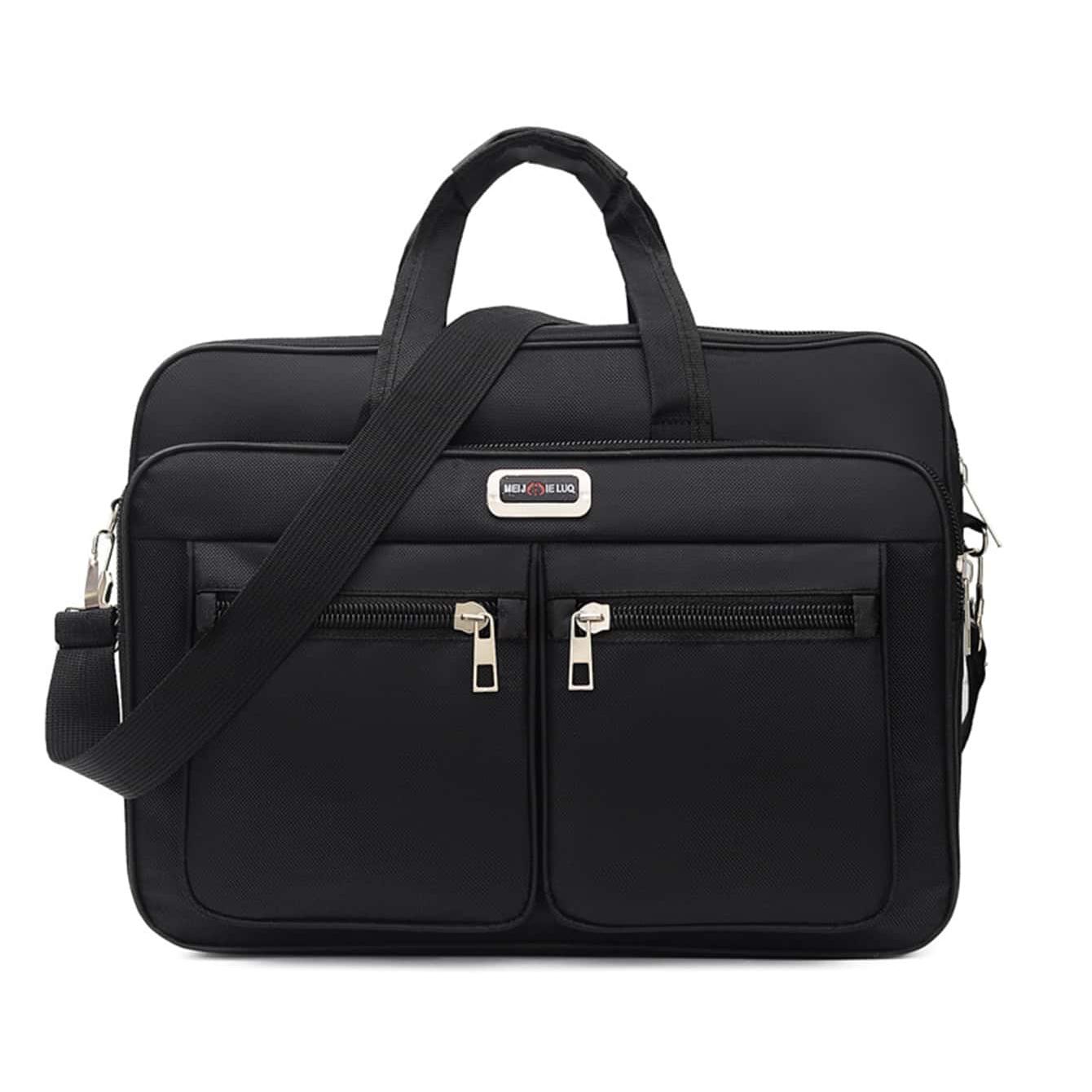 Large Capacity Laptop Shoulder Bag Briefcase