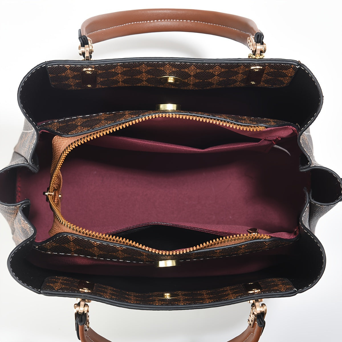 Women's Large Capacity Tote Bag with Adjustable Strap