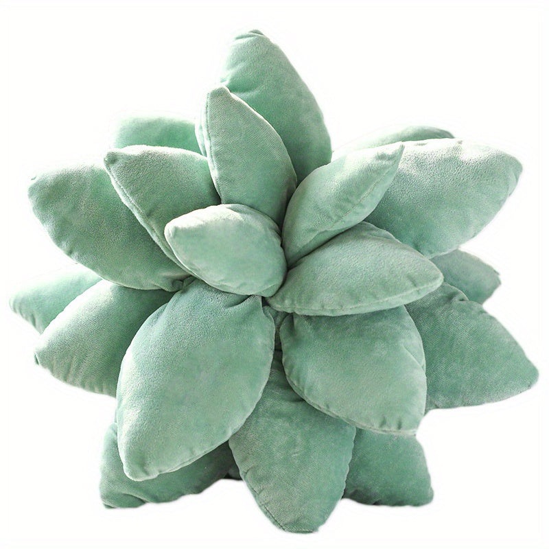 Succulent Plant Throw Pillow Plush Toy for Home Decoration