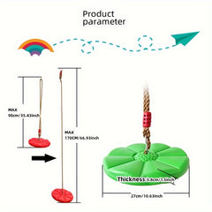 Swinging Swing Toy Outdoor Backyard Toy Fun Interactive Toy