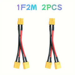 High Temp Silicone 14AWG Cable for UAVs XT60 Plug