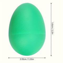 Colorful Plastic Sand Egg Shaker Musical Toy for Youngsters Random Selection