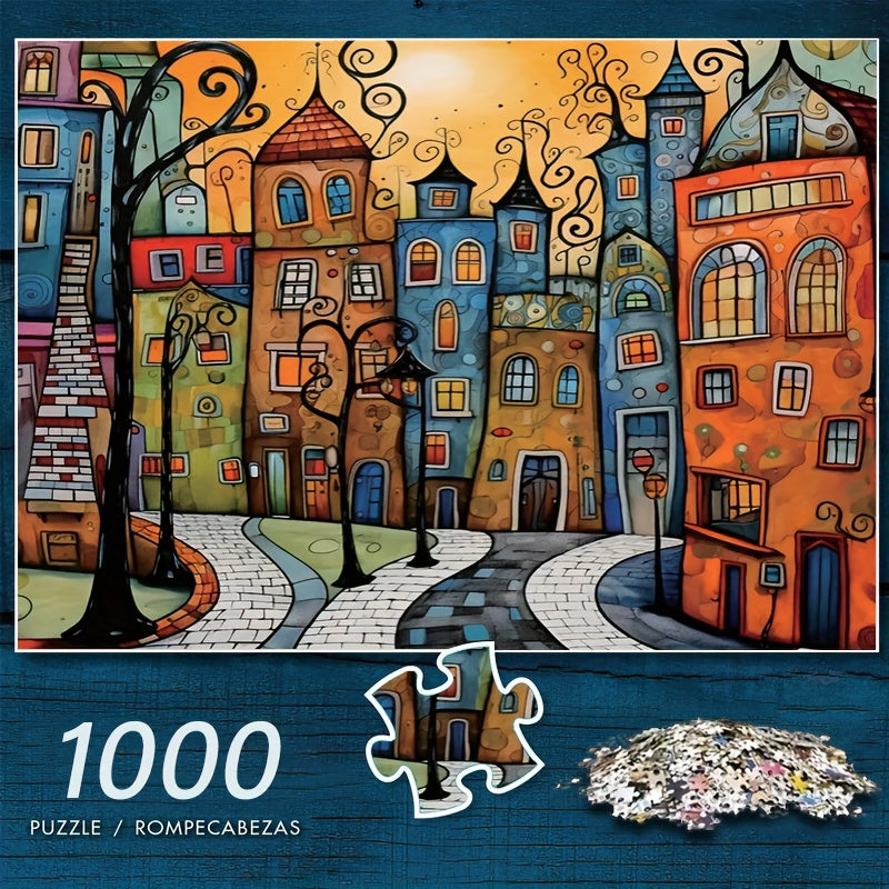 1000pcs Giant Jigsaw Puzzle for Adults Telescope Inspired Closure Challenging