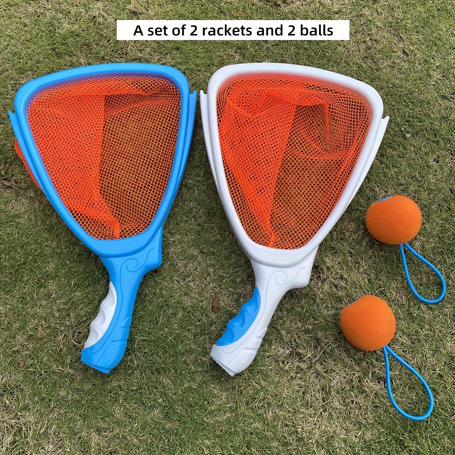 Kids Catch and Toss Ball Game Set - Outdoor Lawn Sports Playset for Children