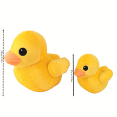 Large Yellow Duck Plush Toy Cartoon Stuffed Animal for Kids & Babies