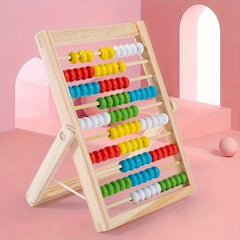 Colorful Bead Arithmetic Abacus for Math Learning