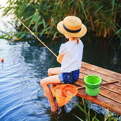 2pcs Mini Folding Beach Buckets for Kids Durable PVC Sand & Water Play