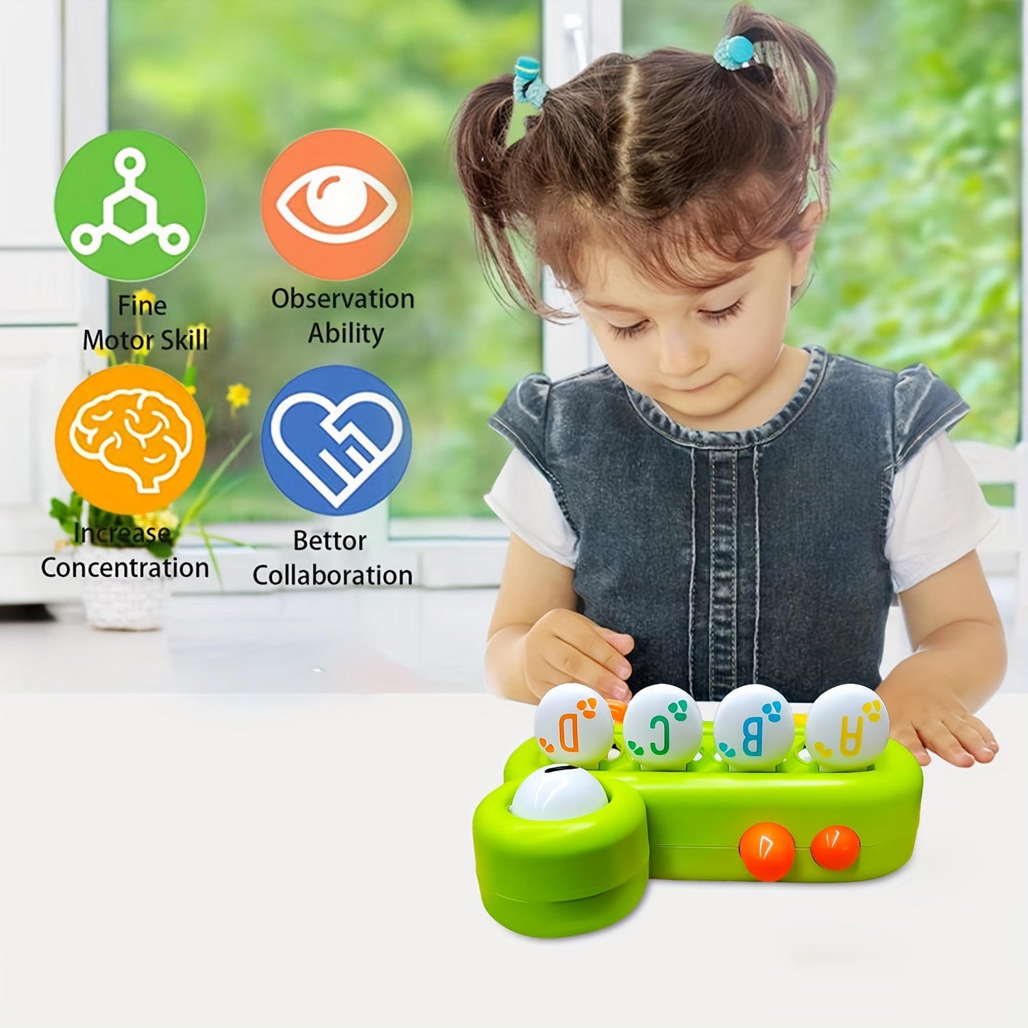 Weiff Pop Up Dinosaur Toy Interactive Early Learning Plaything