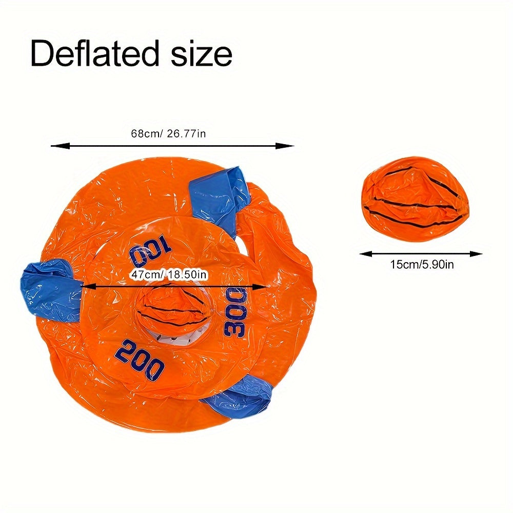 Inflatable Basketball Hoop for Pool Parties Durable PVC Mixed Colors