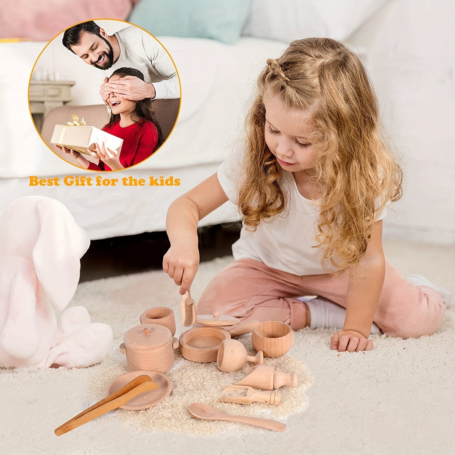 Deluxe Sensory Interactive Kitchen Game Toy Set