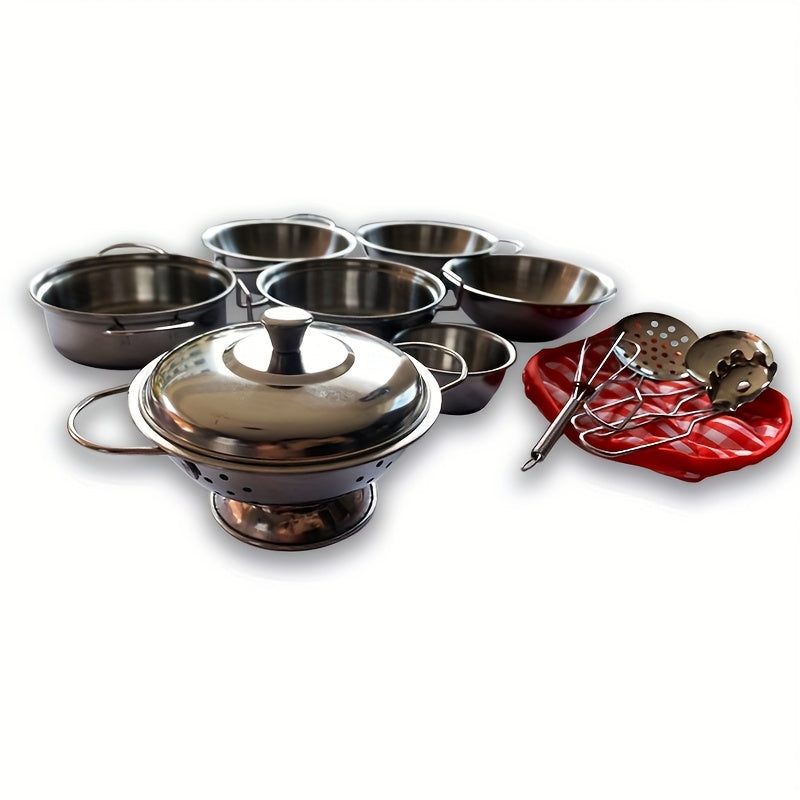 Kids Mini Stainless Steel Kitchen Set