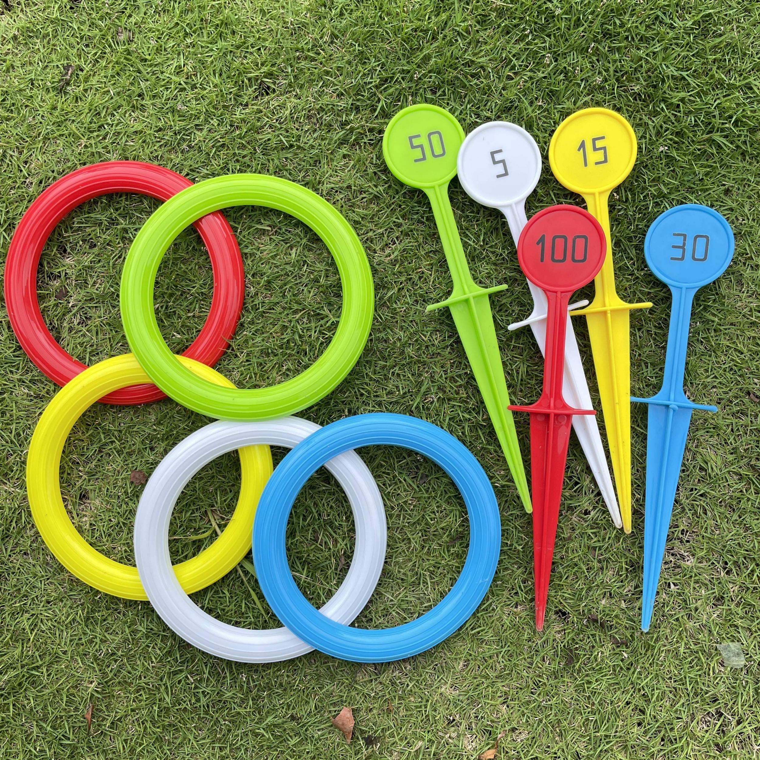 Colorful Ring Toss Game for Family Fun