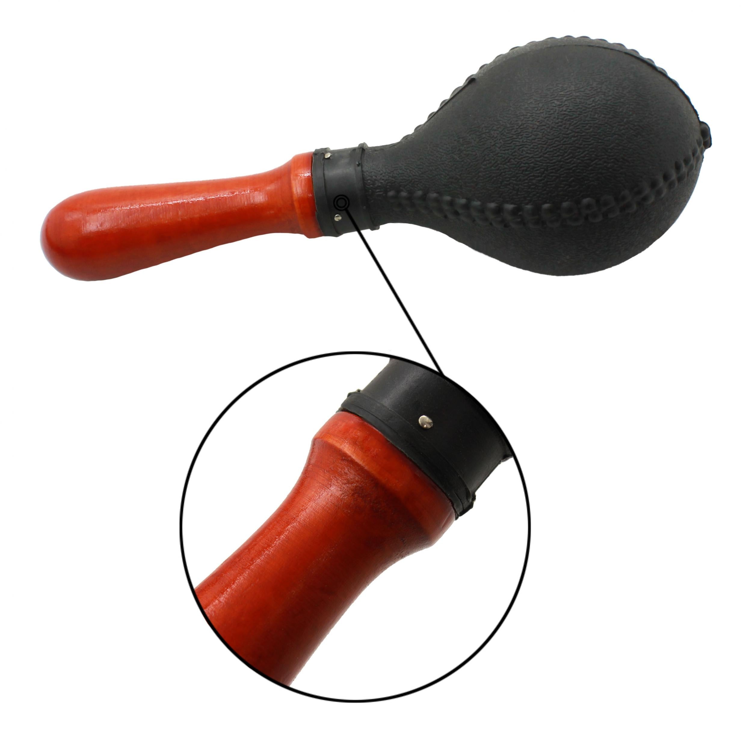 2pcs Maracas with Wooden Handles for Enhanced Sound