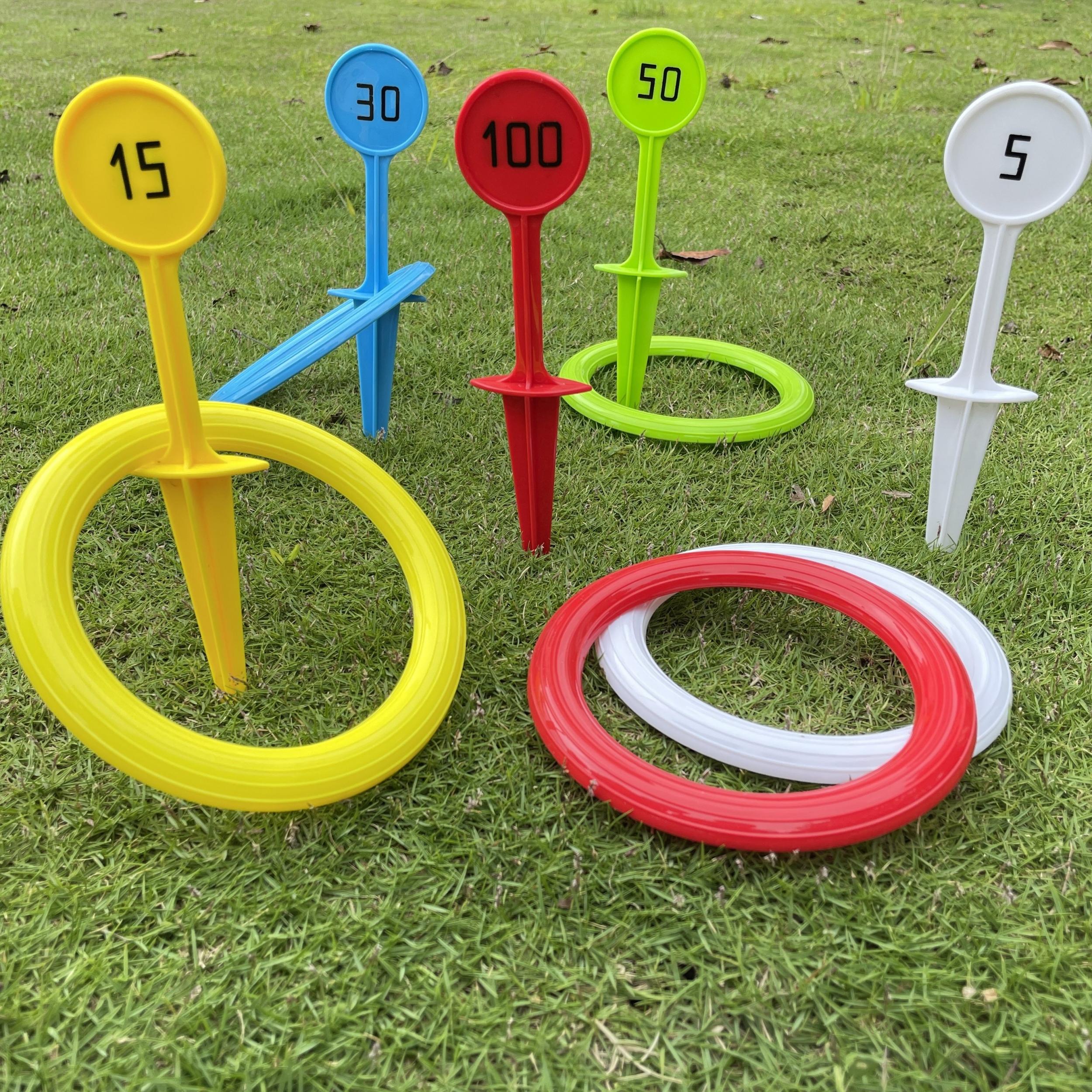 Colorful Ring Toss Game for Family Fun