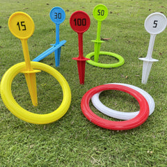Colorful Ring Toss Game for Family Fun