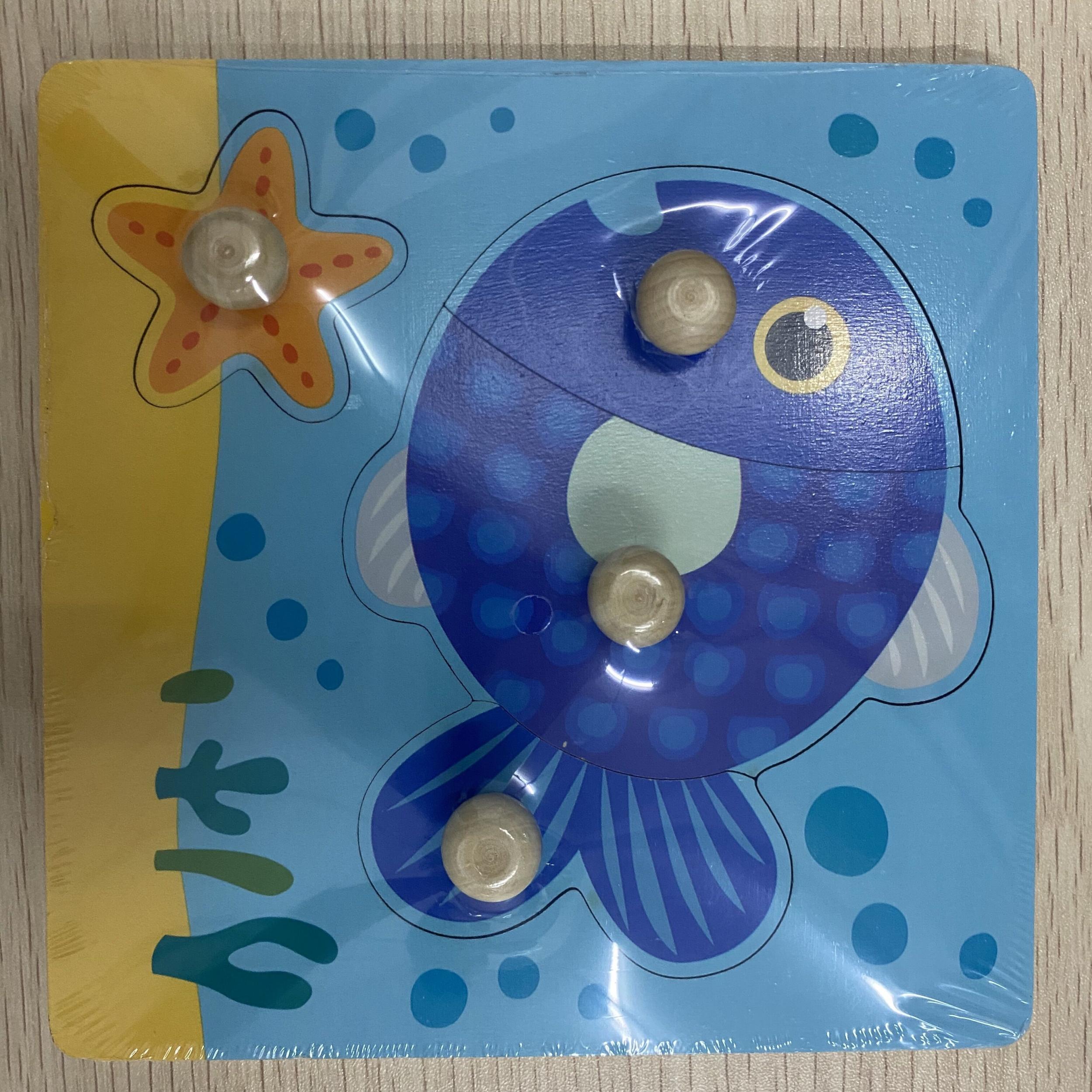 Children's 3D Puzzle Wooden Toys Fruit Cognitive Puzzle Toy