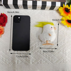 Interactive Plush Parrot Toy for Small Pets - Birthday Gift