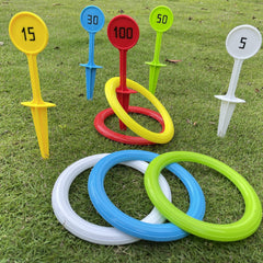 Colorful Ring Toss Game for Family Fun