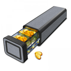 Portable 7 Compartment Pill Box Organizer