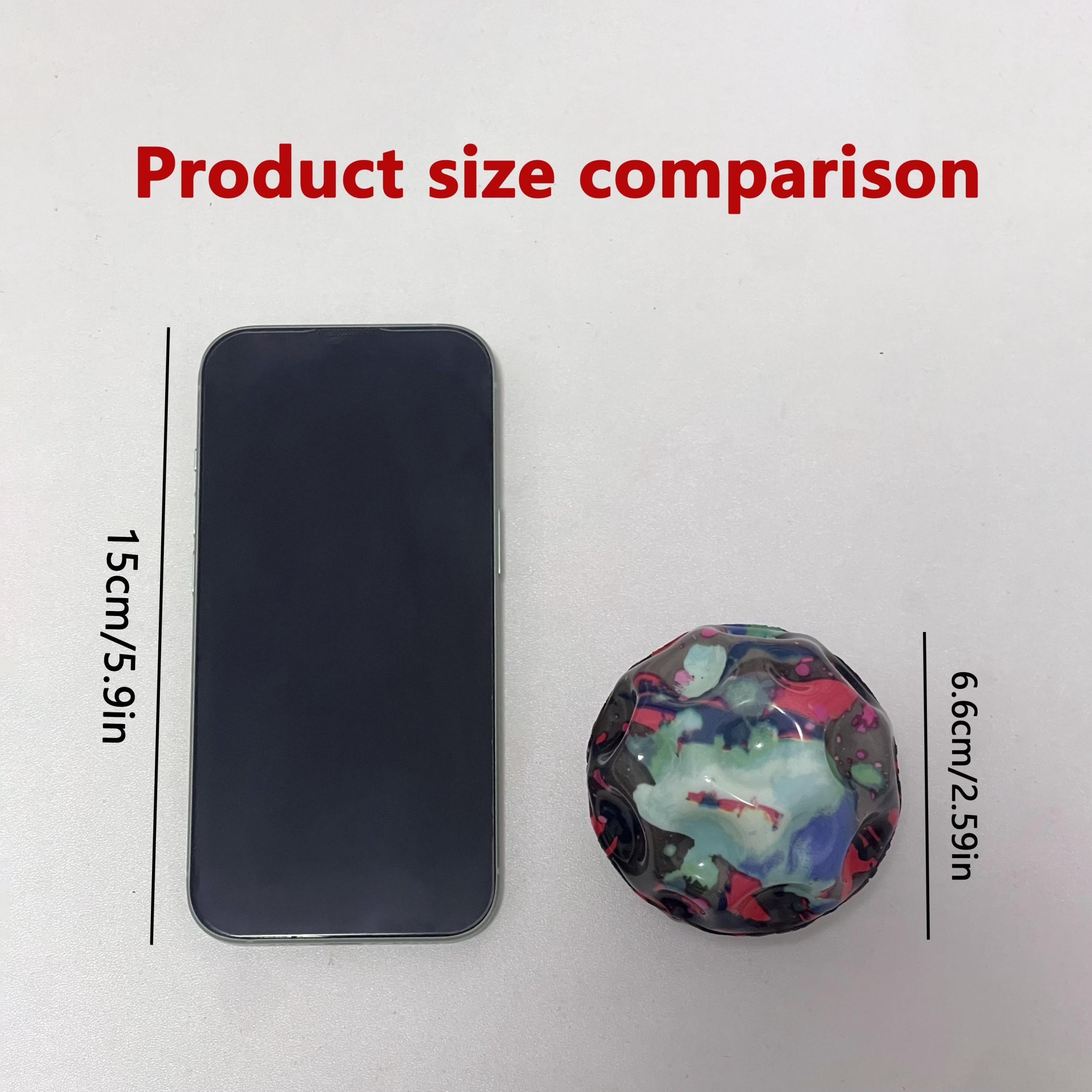 Camouflage Space Bouncy Ball Moon Surface Soccer Training