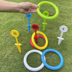 Colorful Ring Toss Game for Family Fun