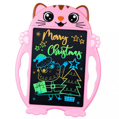 Pink Cat LCD Writing Board - Reusable Drawing Tablet for Ages 3-9 Girls