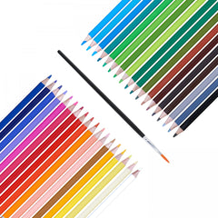 36 Watercolour Pencils Set with Paintbrush