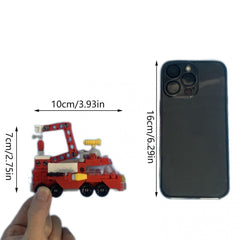 142Pcs City Fire Truck Building Blocks Set Toy for Children 6 Christmas H