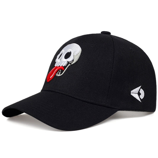 Skull Tongue Out Baseball Cap Unisex
