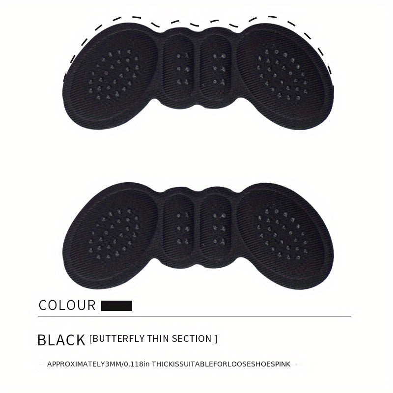 High Heel Pad Insoles Adhesive Heels Pads Grips Protector Sticker Pain Relief