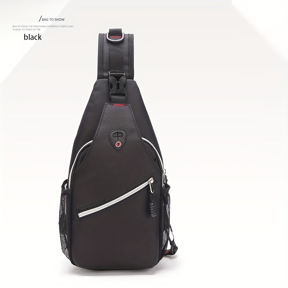 Men's Chest Bag Casual Lightweight Large Capacity Use Messenger Bag
