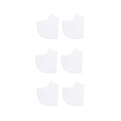 Silicone Heel Protectors for Cracking Relief, 3 Pairs
