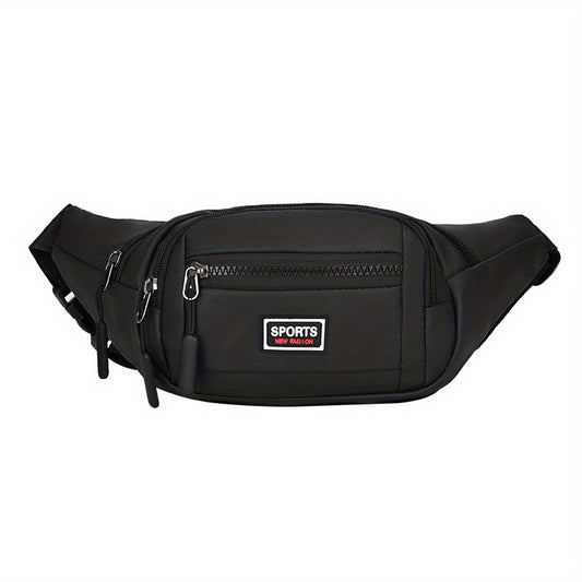 Men's Nylon Chest Bag Shoulder Backpack