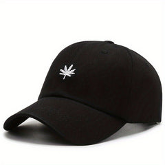 Maple Leaf Baseball Cap Mesh Hat Spring Summer Mens Womens Peaked Cap