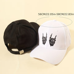 2pcs Hard Top Polyester Baseball Cap for Couple Men Women